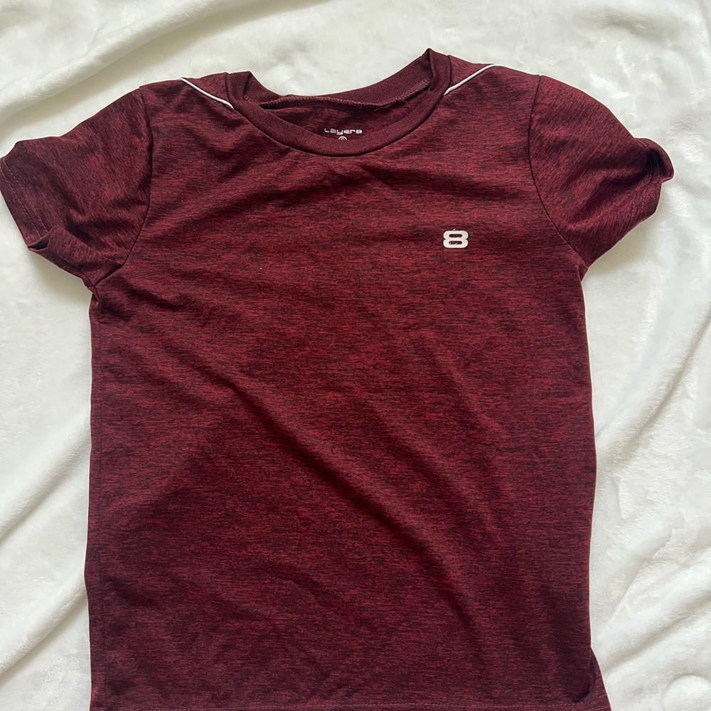 Boys' Maroon T-Shirt